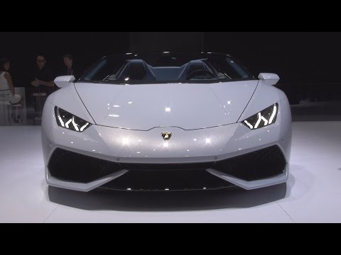 Lamborghini Huracán LP 610-4 Spyder (2016) Exterior and Interior in 3D