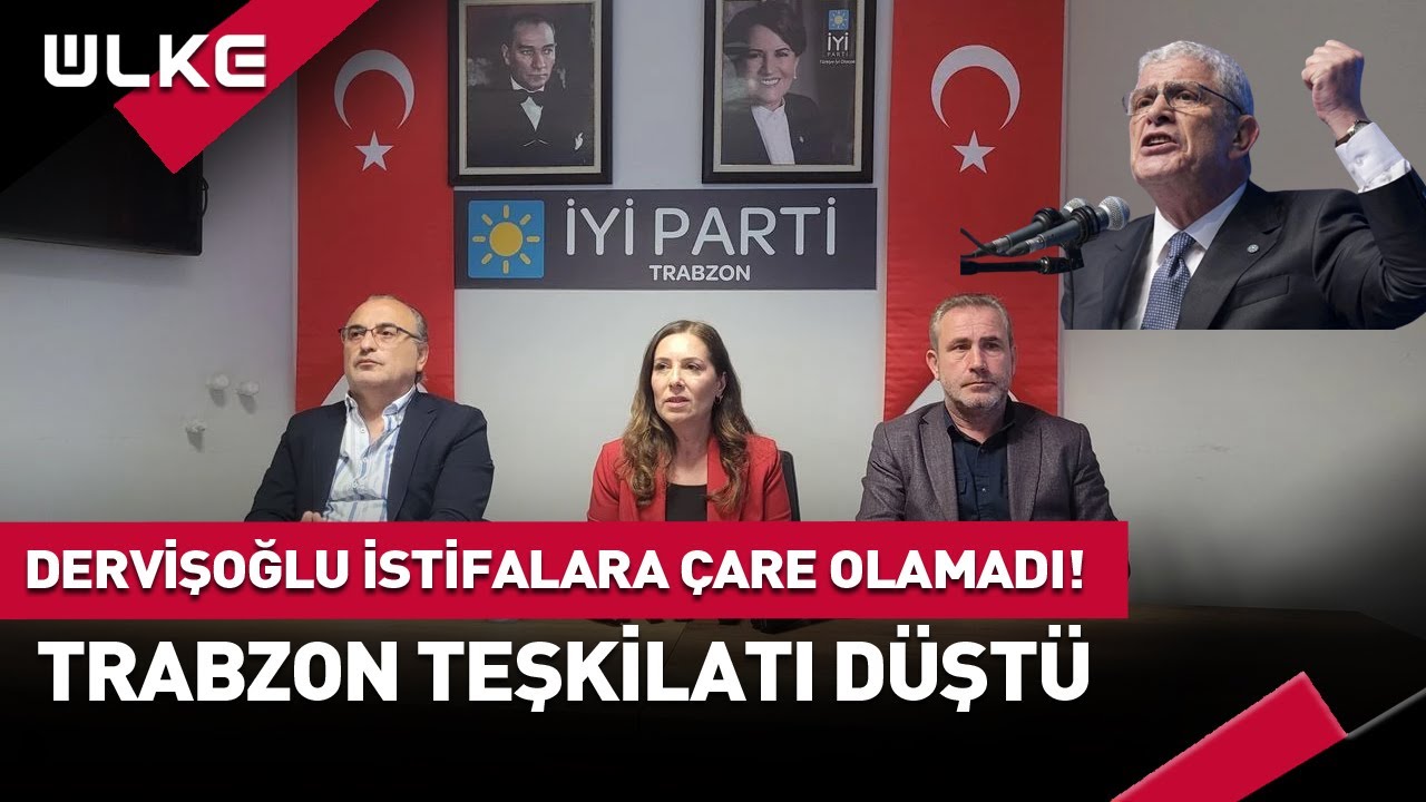 Müsavat Dervişoğlu İYİ Parti'deki İstifalara Engel Olamadı! #haber