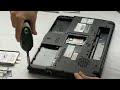 Toshiba Satellite A300 Laptop Disassembly video, take a part, how to open