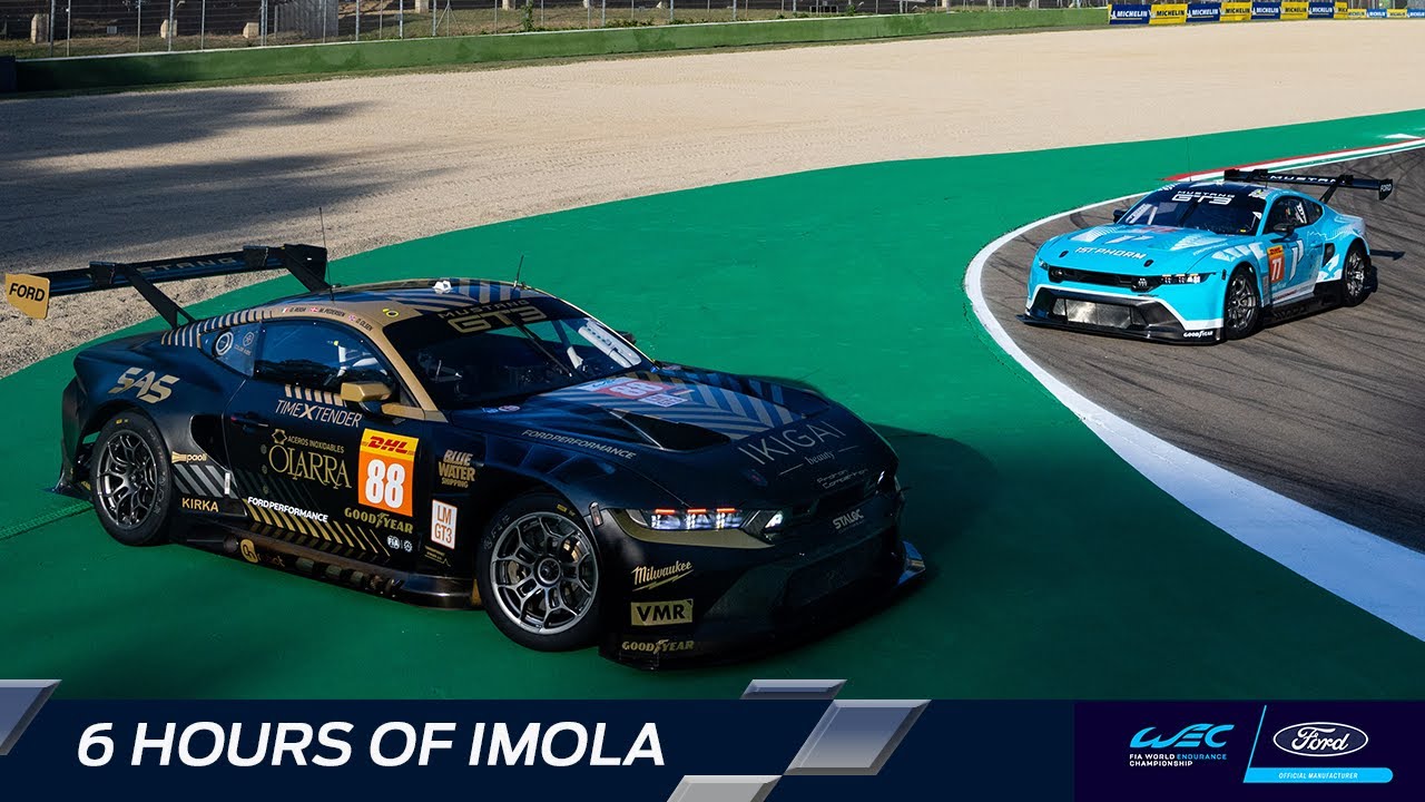 2024 FIA WEC Imola LIVE | Ford Mustang GT3 Onboard Cam | Ford Performance