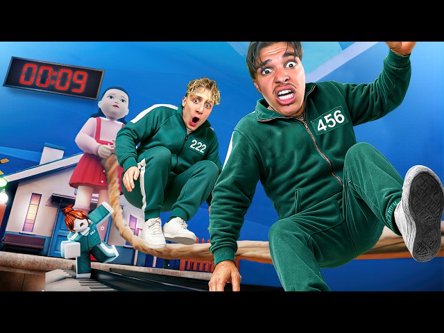 Celui qui termine SQUID GAME en premier Gagne ! (ft. Toinelag)