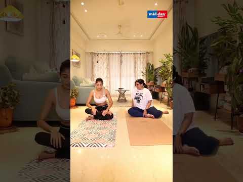 Can You Do This Pose Kubbra Sait Dares You  WorldYogaDay  14 thousand views  play Short