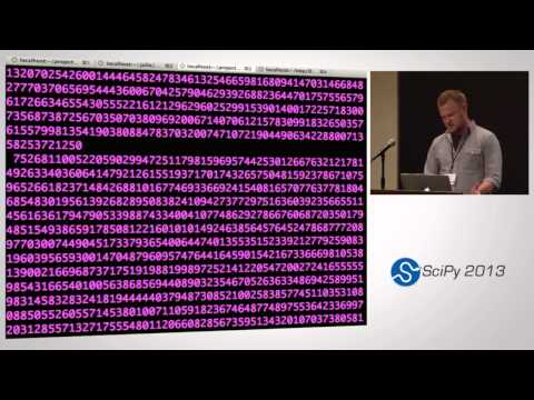 Image from Julia and Python: a dynamic duo for scientific computing; SciPy 2013 Presentation