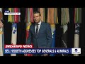 FULL SPEECH: Pete Hegseth rails against the woke, lays out standards to top generals, admirals