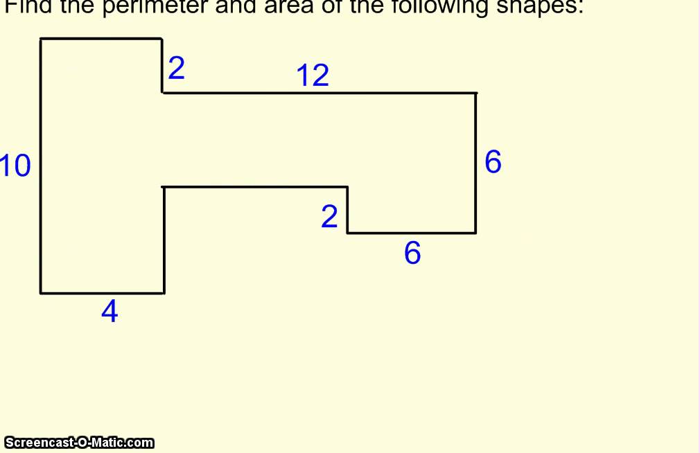 perimeter-and-area-of-irregular-shapes-youtube