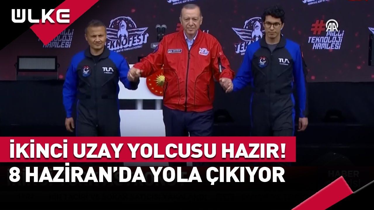 İkinci Türk Astronot Yola Çıkıyor! #haber