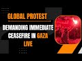 LIVE | World Over Protest Demanding Immediate Ceasefire In GAZA | News9 #landday