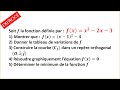 Exercice fonction polyn?me du second degr? - TRONC COMMUN SCINTIFIQUE ET TECHNOLOGIQUE