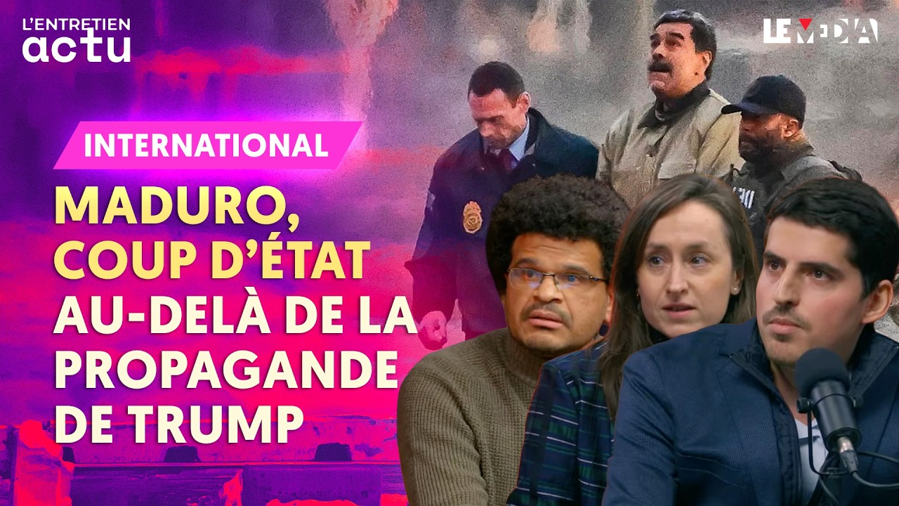 CE QUE NE DIT PAS LA PROPAGANDE DE TRUMP (COUP D'ÉTAT AU VENEZUELA, KIDNAPING DE MADURO)
