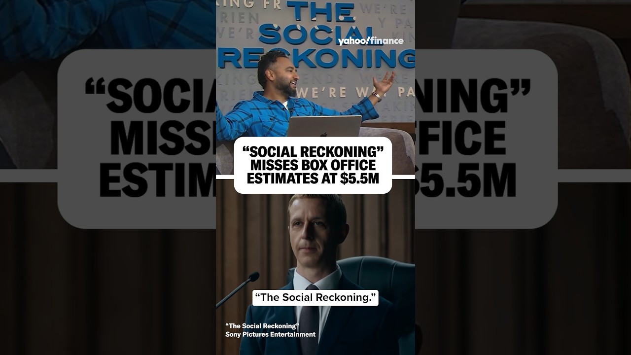 'The Social Reckoning' generated $5.5 million its opening weekend at the box office. 🍿
