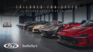RM Sothebys | The Tailored for Speed Collection - 11 October 2025