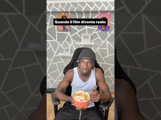 Quando il film diventa reale 😂