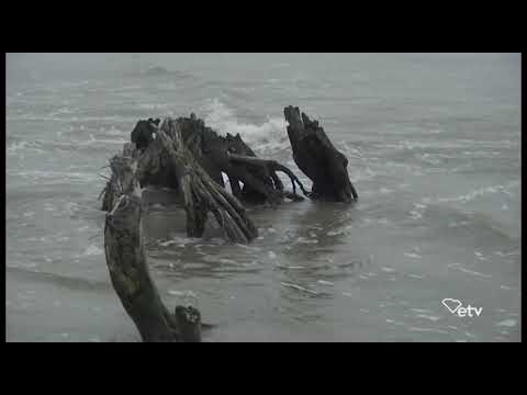 screenshot of youtube video titled The Lowcountry Breathing a Sigh of Relief Concerning Florence