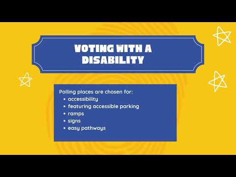 screenshot of youtube video titled Voting with a Disability | Ready to Vote