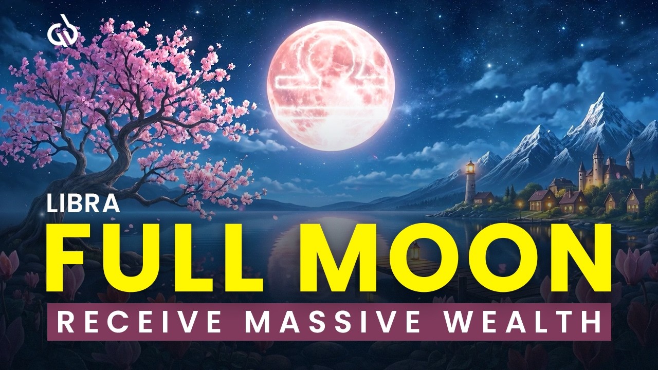 Full Moon in Libra: Manifest Massive Wealth, Prosperity & Miracles (777 Hz)