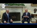 Biden and Netanyahu hold meeting at White House