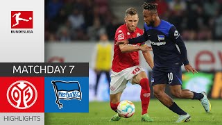 1. FSV Mainz 05 — Hertha Berlin 1-1 | Highlights | Matchday 7 – Bundesliga 2022/23