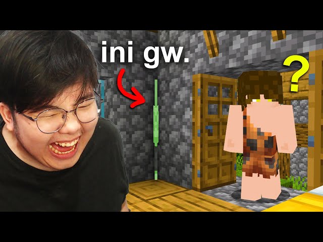 Tubuh Gw Bisa Jadi Bentuk Apapun di Petak Umpet Minecraft Ini