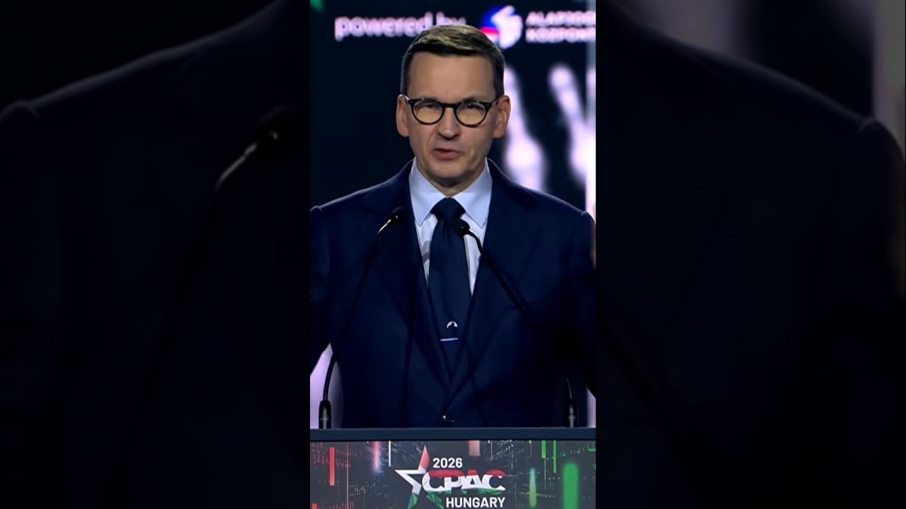 Premier Mateusz MORAWIECKI wystąpił na CPAC 2026 – najważniejsza debata konserwatystów na Węgrzech!