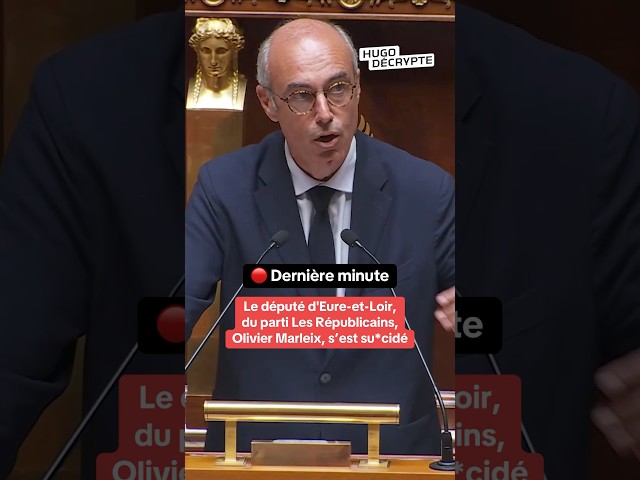 Le député LR Olivier Marleix s’est su*cidé