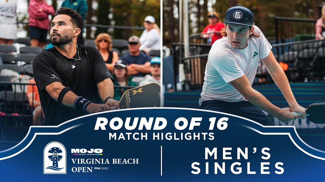 Noe Khlif vs Cason Campbell | Full Match Highlights | Men's Singles R16 | PPA Virginia Beach Open