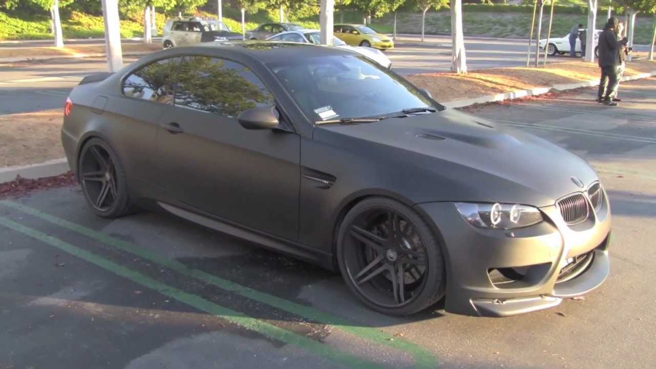 Blacked out bmw m3 #6