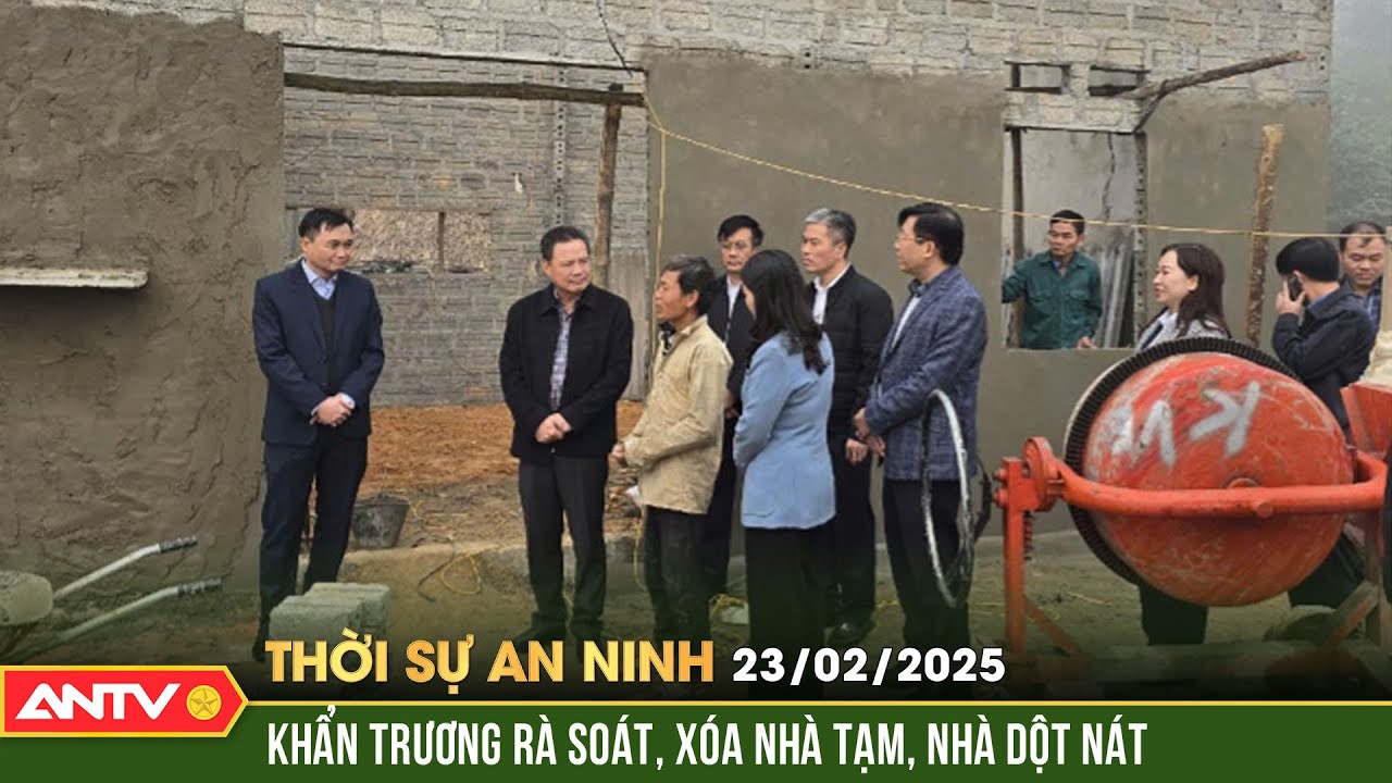 Bạc Liêu đẩy nhanh tiến độ triển khai xóa nhà tạm, nhà dột nát | Thời sự an ninh ngày 23/2 | ANTV