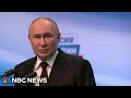 Putin speaks after winning fifth term