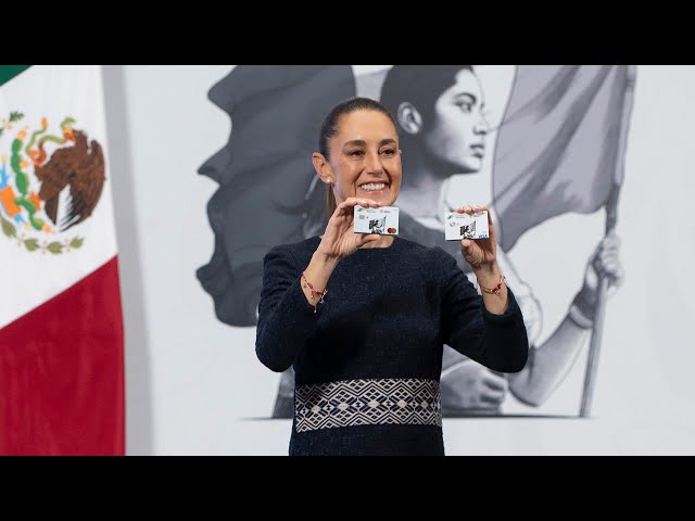 Tarjeta Finabien, la mejor alternativa para enviar remesas. Conferencia presidenta Sheinbaum