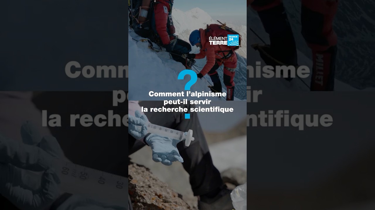 Pour aider la science, elle prélève au péril de sa vie les secrets des neiges éternelles • FRANCE 24