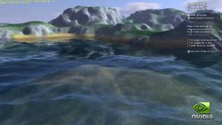 Nvidia Water And Terrain Demo, GeForce GTX 480 Tessellation