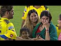 Heartwarming Moment: MS Dhoni Comforts Tearful Rivaba as CSK Triumphs