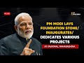 PM Modi lays foundation stone/ inaugurates/dedicates various projects at Yavatmal, Maharashtra