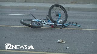 Bicyclist dies after crash in Glendale