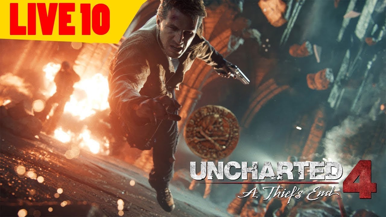 LIVE! Uncharted 4 - Parte 10 - Gameplay do Boy