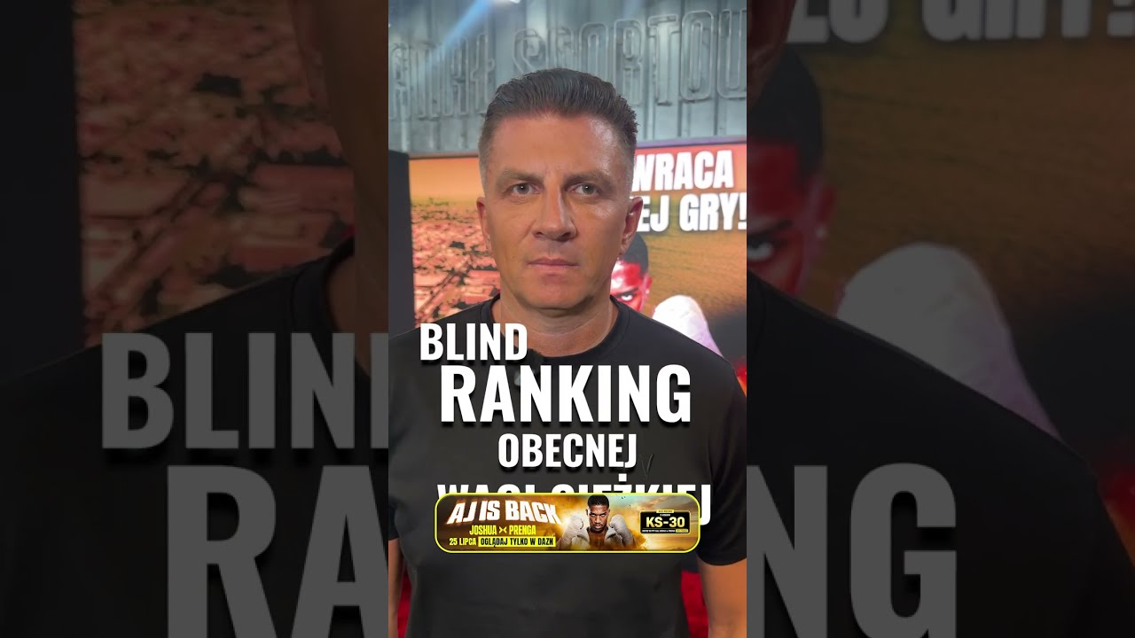 Borek i blind ranking pięściarzy wagi ciężkiej #shorts