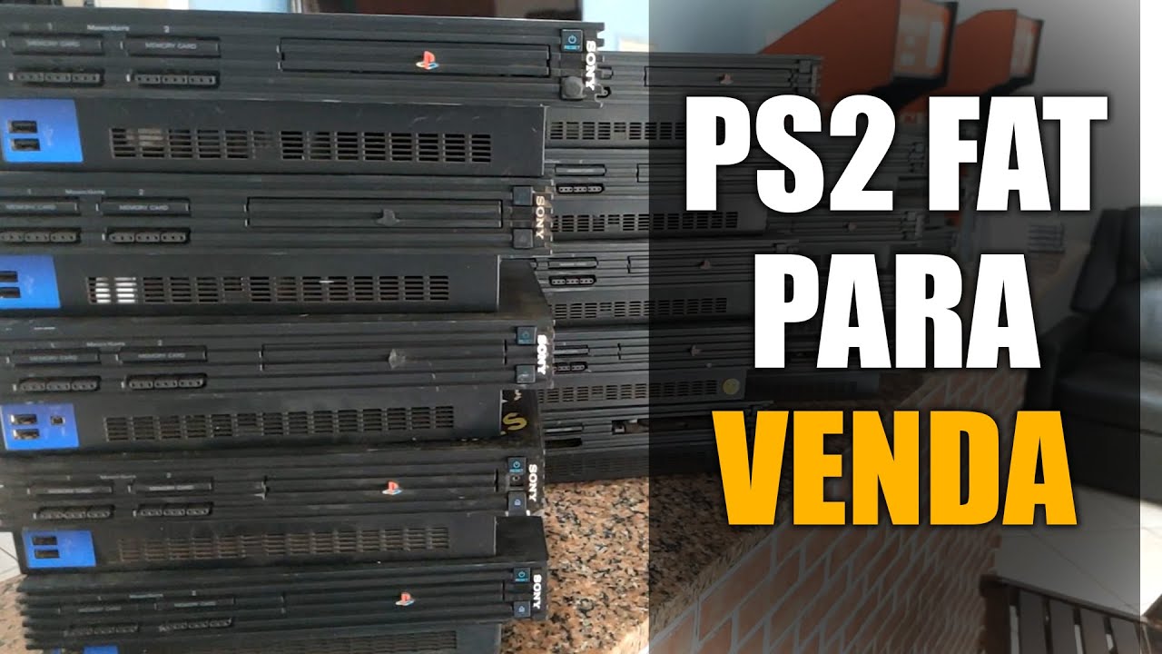 PS2 Fat Para VENDA! Playstation 2 Fat