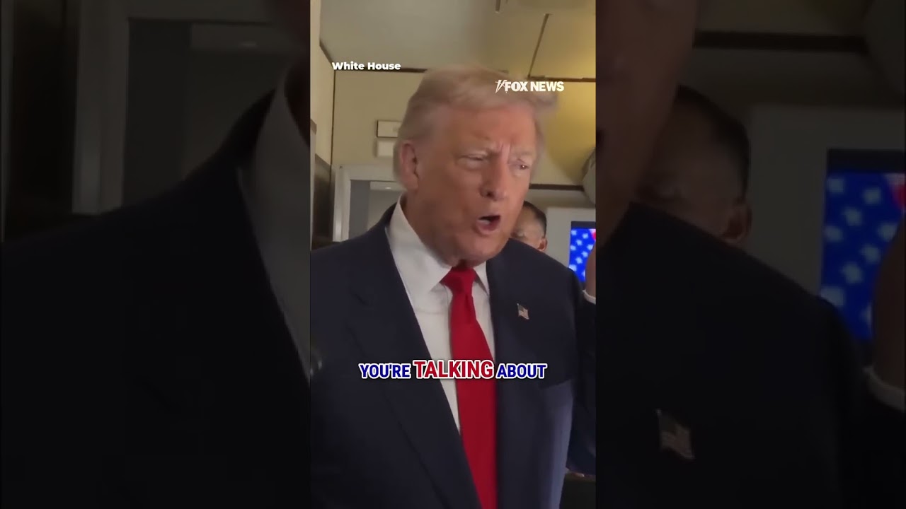 Trump: This is largely Democrats, they're hurting their own people #trump #shorts