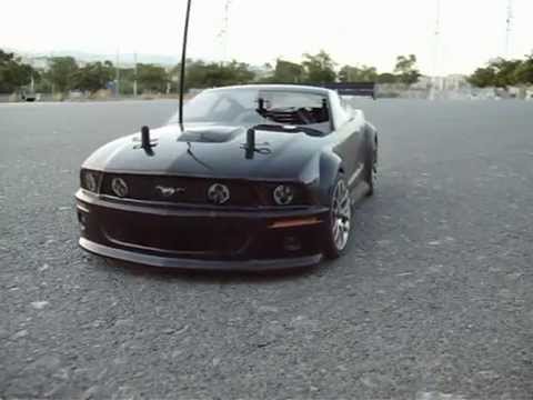 Rc nitro car ford mustang gt #6