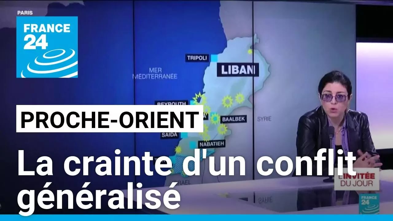 Frappes israéliennes au Liban : la crainte d'un conflit généralisé • FRANCE 24