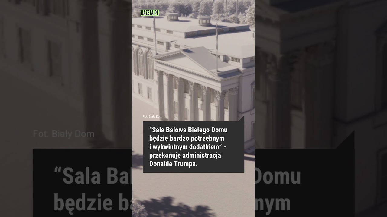 Donald Trump robi remont w Białym Domu