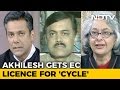 Akhilesh Yadav gets EC nod to ride Cycle: Big blow to Mulayam