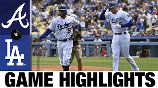 Braves vs. Dodgers Game Highlights (4/20/22) | MLB Highlights
