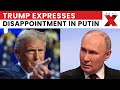 Trump “Disappointed” in Putin, Claims China Approved TikTok Deal | World News | NewsX