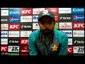 Babar Azam speaks to media after Pakistan’s record ODI chase