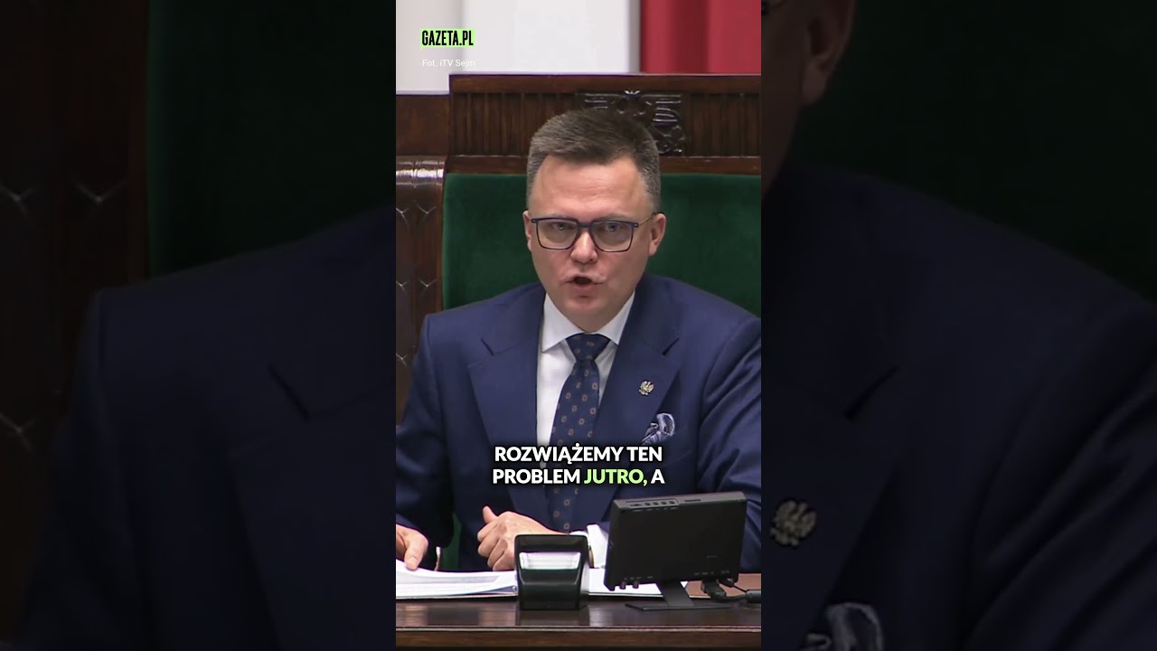 Posłom tylko jedno w głowie? Hołownia zaleca kolegom brom