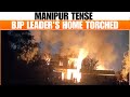 Manipur Violence: BJP Leader’s House Set on Fire Over Waqf Act Support | News9