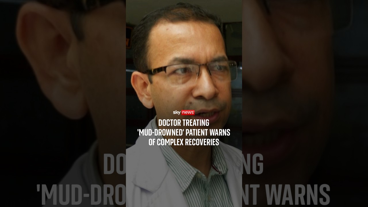Doctor treating 'mud-drowned' patient warns of complex recoveries