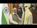 Watch: PM Modi and UAE President exchange Friendship Band