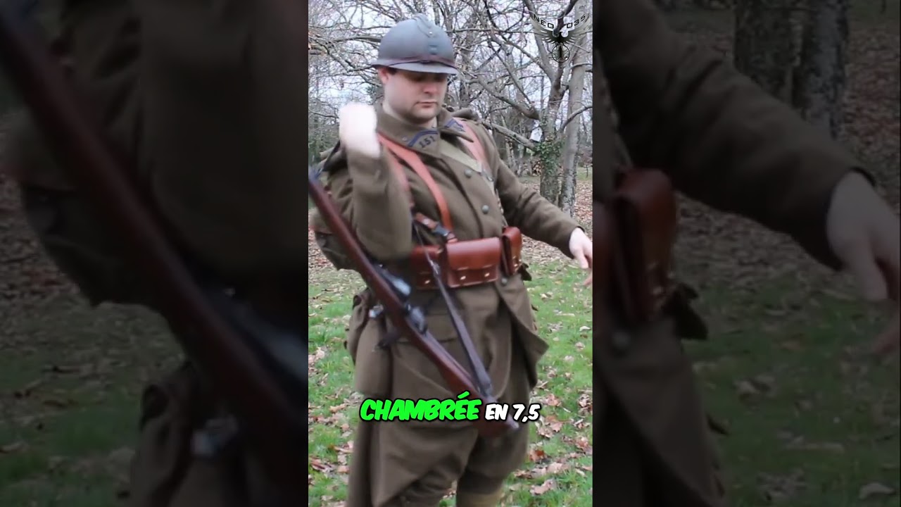 Berthier : Modifications et Histoire du Fusil Français #shorts